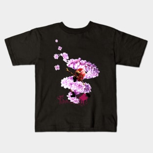 Dancing with flowers Kids T-Shirt